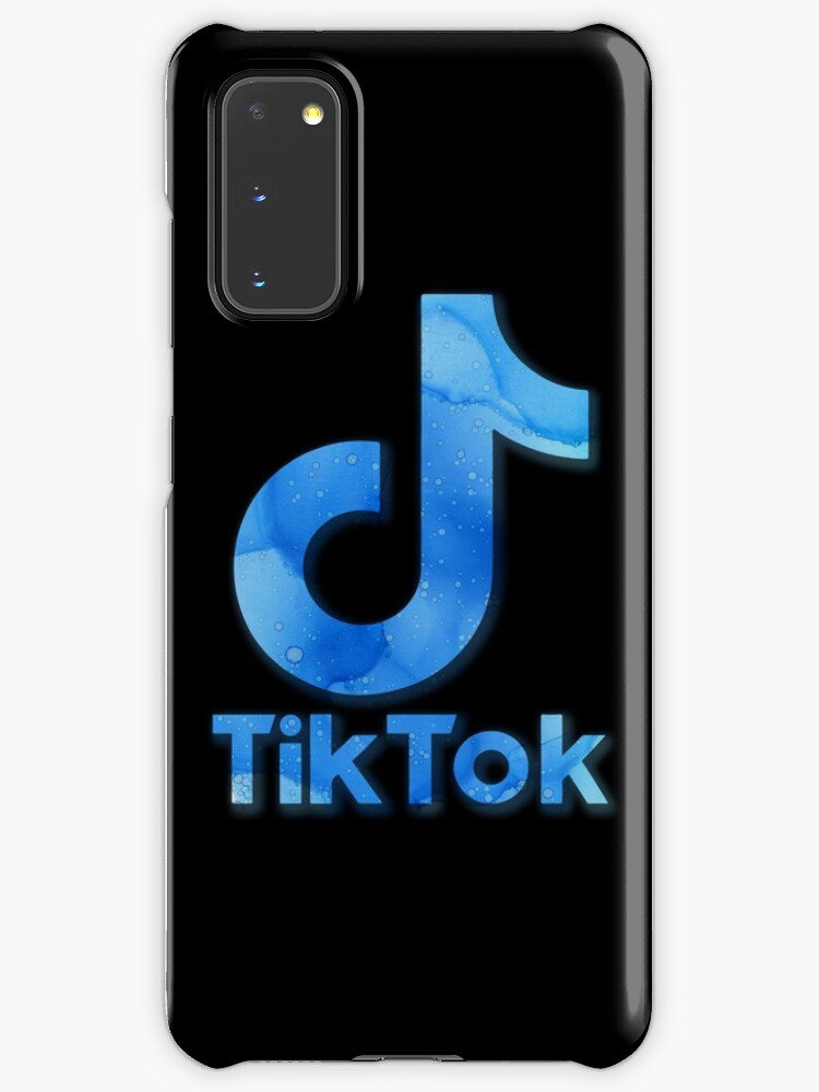 Blue Christmas Bs Abstracts Tik Tok Merch Case Skin For Samsung Galaxy By Bsabstracts Redbubble