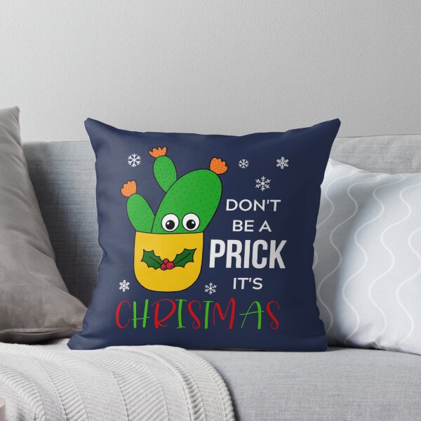 Aperçu de l'œuvre Don't Be A Prick It's Christmas - Opuntia Microdasys Cactus In Christmas Holly Pot créée et vendue par DreamCactus.