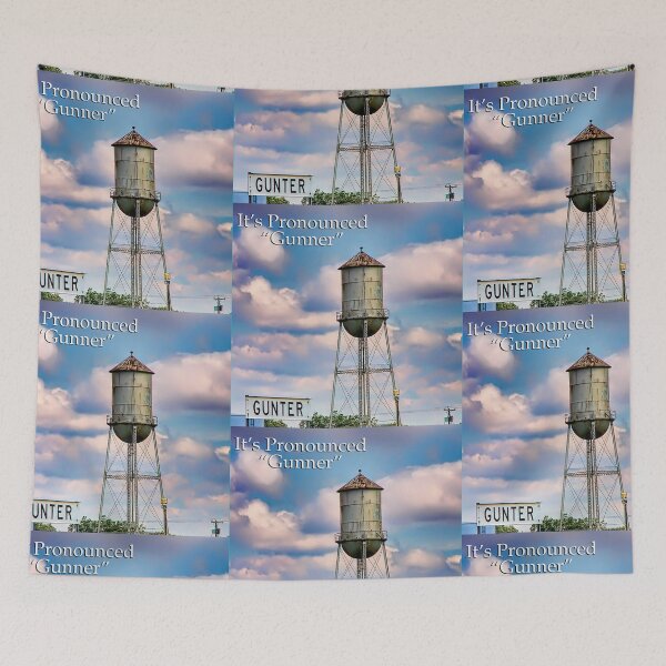 Item preview, Gunter, Texas - It's Pronounced Gunner designed and sold by Warren Paul Harris.