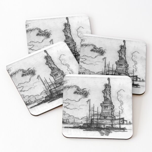 Item preview, Hail America - Joseph Pennell - 1908 designed and sold by CrankyOldDude.