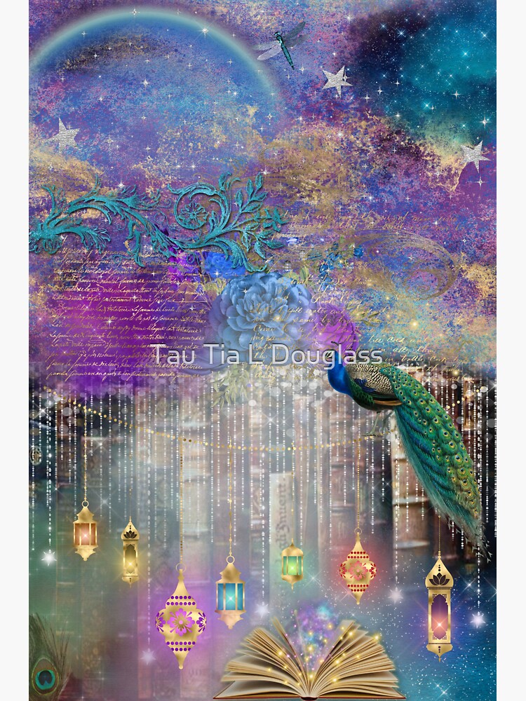 Whimsical Peacock Fantasy Art by PurplePeacock
