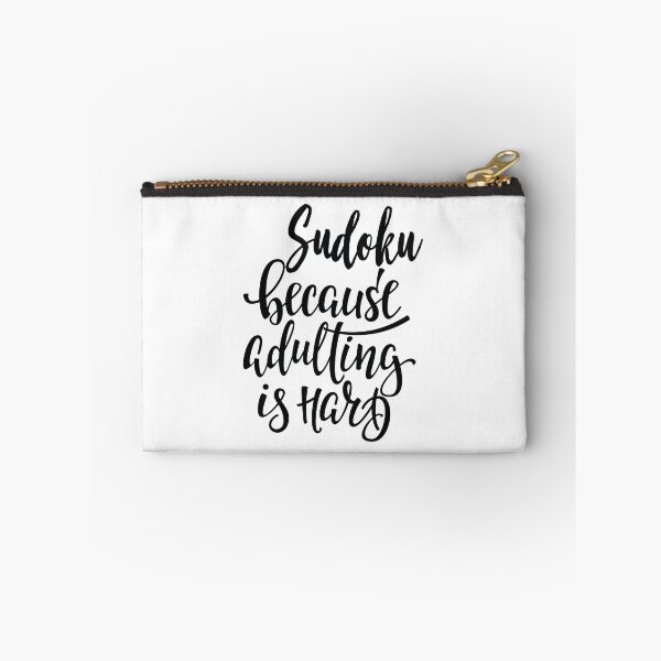Item preview, Sudoku Because Adulting Is Hard designed and sold by ProjectX23.