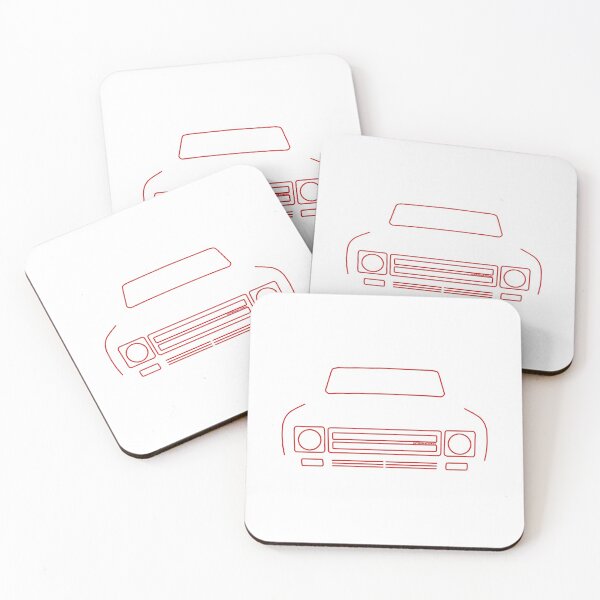 Item preview, IH 4x4 truck 1979 outline graphic (red)  designed and sold by soitwouldseem.
