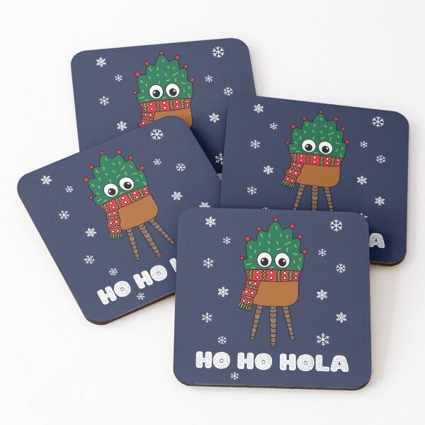 Item preview, Ho Ho Hola - Christmas Cactus With Scarf designed and sold by DreamCactus.