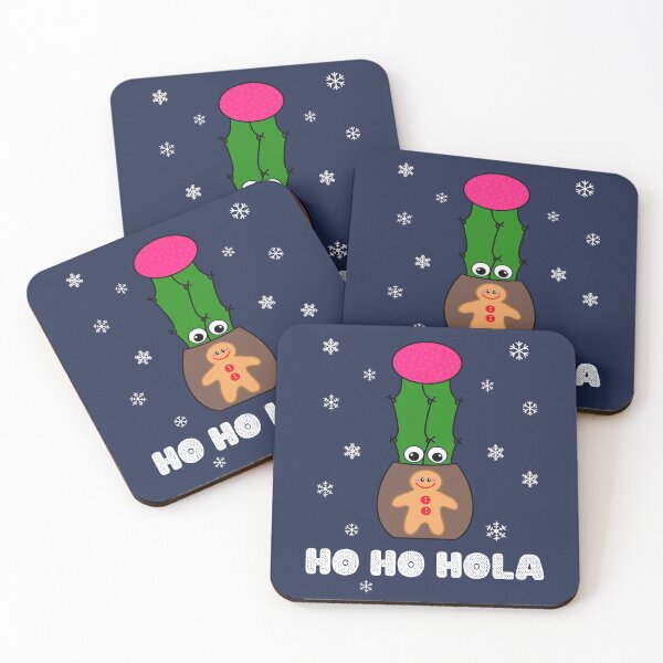 Item preview, Ho Ho Hola - Hybrid Cactus In Gingerbread Man Pot designed and sold by DreamCactus.