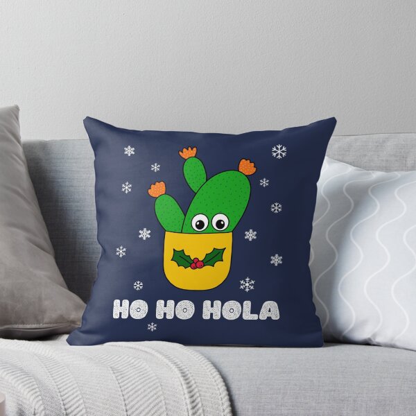 Item preview, Ho Ho Hola - Opuntia Microdasys Cactus In Christmas Holly Pot designed and sold by DreamCactus.