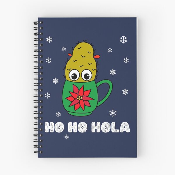 Item preview, Ho Ho Hola - Small Christmas Cactus In Poinsettia Mug designed and sold by DreamCactus.