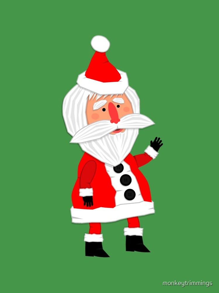 Hello, Father Christmas is coming! by monkeytrimmings