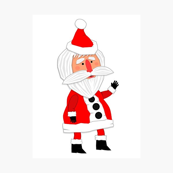 Hello, Father Christmas is coming! Photographic Print