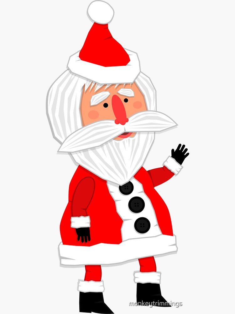 Hello, Father Christmas is coming! by monkeytrimmings