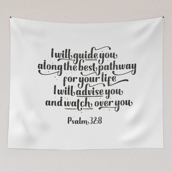 Item preview, Psalm 32:8 - "I will guide you the pathway for your life" designed and sold by Motivburg.