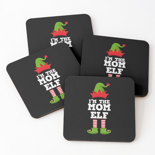Item preview, I'm the Mom Elf Cute Nice Family Matching Group Xmas Costume TShirt designed and sold by lxmag.
