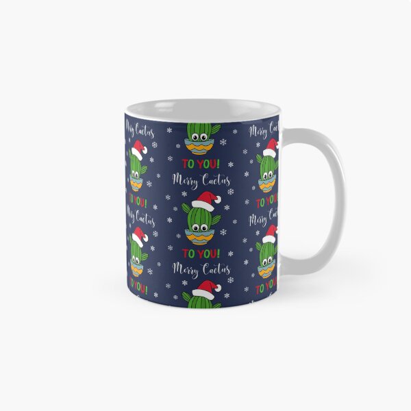 Artikelvorschau, Merry Cactus To You - Cactus With A Santa Hat In A Bowl entworfen und verkauft von DreamCactus.