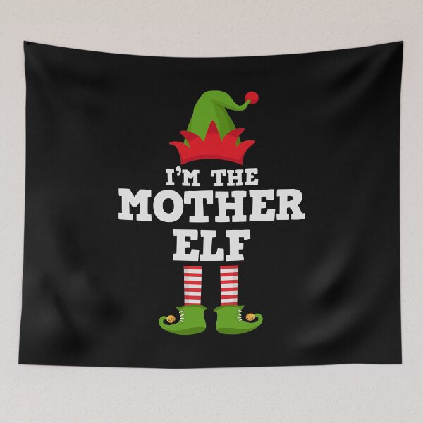 Item preview, I'm the Mother Elf Cute Nice Family Matching Group Xmas Costume TShirt designed and sold by lxmag.
