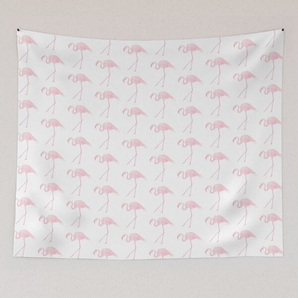 Item preview, Pink Watercolor Flamingo Silhouette designed and sold by Anna Naftaly.
