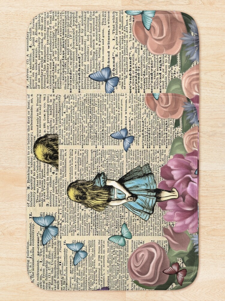 Alternate view of Alice In Wonderland - Wonderland Garden Bath Mat