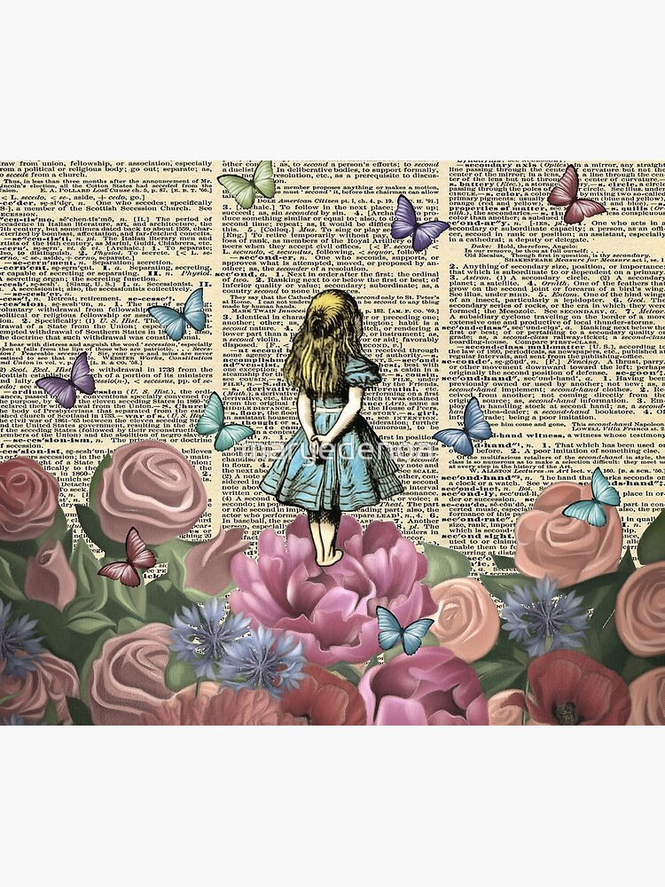 Alice In Wonderland - Wonderland Garden by maryedenoa