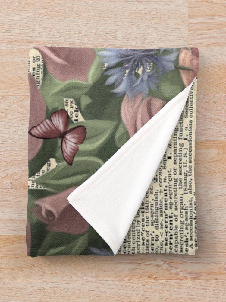 Alternate view of Alice In Wonderland - Wonderland Garden Throw Blanket