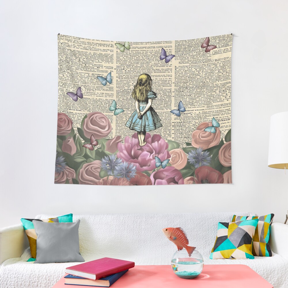 Alice In Wonderland - Wonderland Garden Tapestry