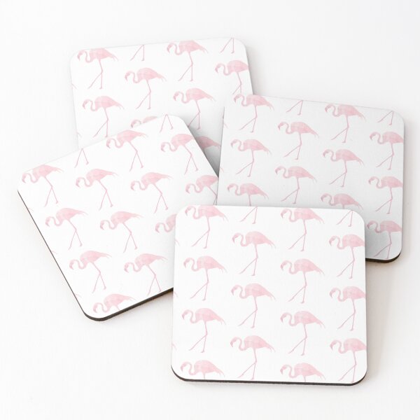 Item preview, Pink Watercolor Flamingo Silhouette designed and sold by Anna Naftaly.