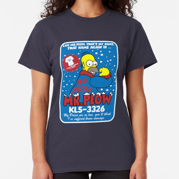 mr plow t shirt