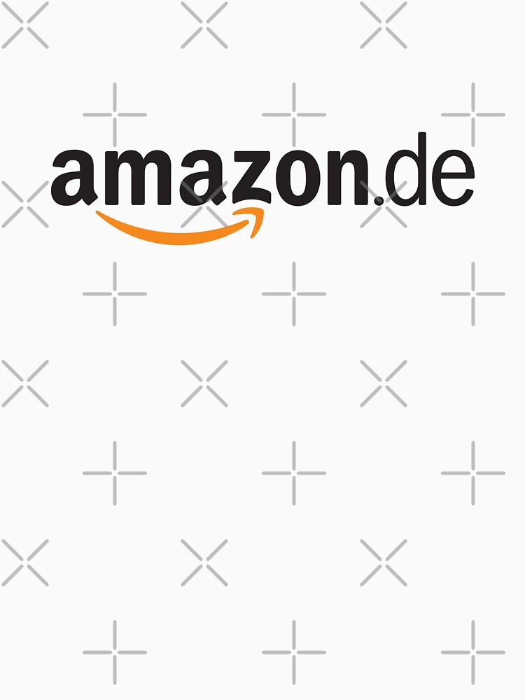 Amazon De Logo With White Background T Shirt By Gonoa Redbubble