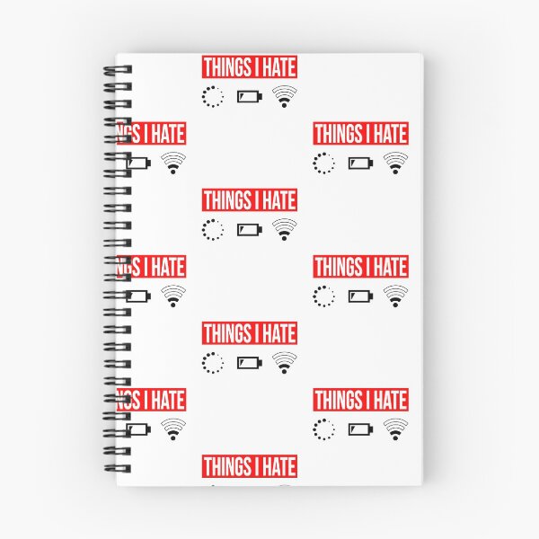 Artikelvorschau, THINGS I HATE - Lustiges Programmierer Gamer Informatiker entworfen und verkauft von urban-design.