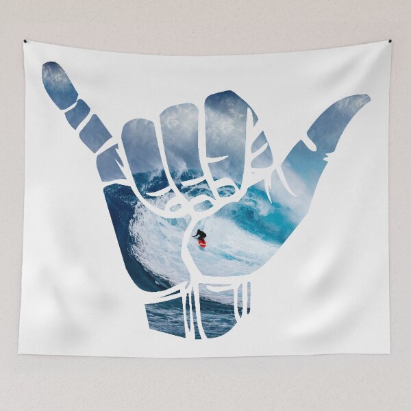 Item preview, Surf Hang Loose - white designed and sold by maryedenoa.