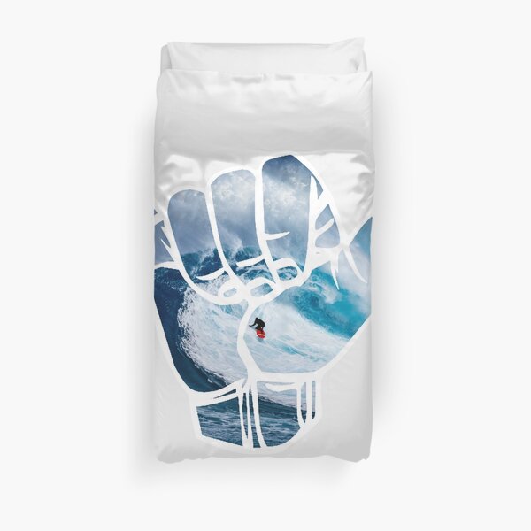 Surf Hang Loose - white Duvet Cover
