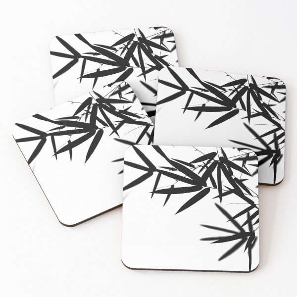 Item preview, BABMUS LEAVES BLACK by Monika Strigel designed and sold by SunlightStudios.