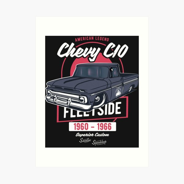 Chevy C10 - American Legend Art Print