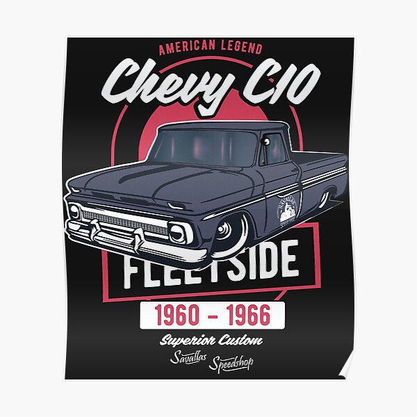 Chevy C10 - American Legend Poster
