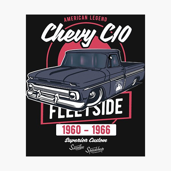 Chevy C10 - American Legend Photographic Print