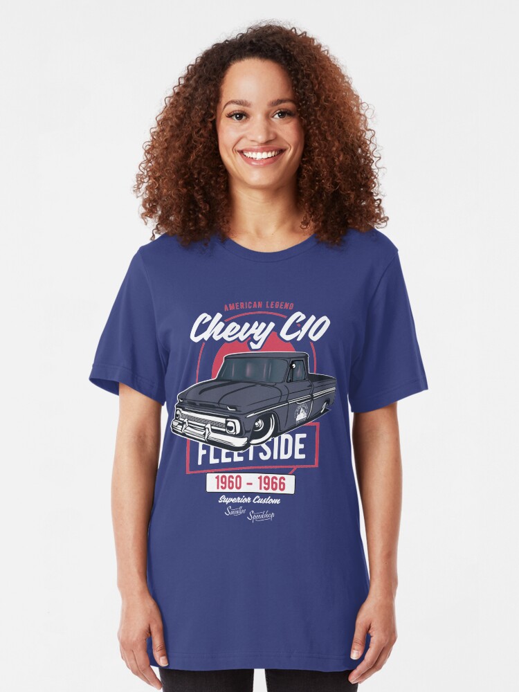 Alternative Ansicht von Chevy C10 - American Legend Slim Fit T-Shirt