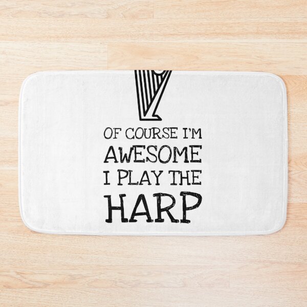 Artikelvorschau,  Of Course Im Awesome I Play The Harp entworfen und verkauft von The5thDesign.