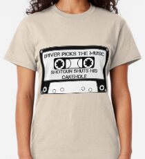Driver Picks The Music... Classic T-Shirt