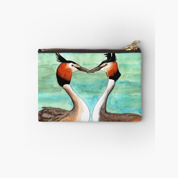 Item preview, Great crested grebes in love designed and sold by HandLu.