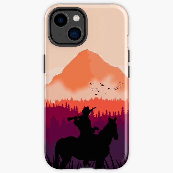 Sonnenuntergang im wilden Westen iPhone Robuste Hülle