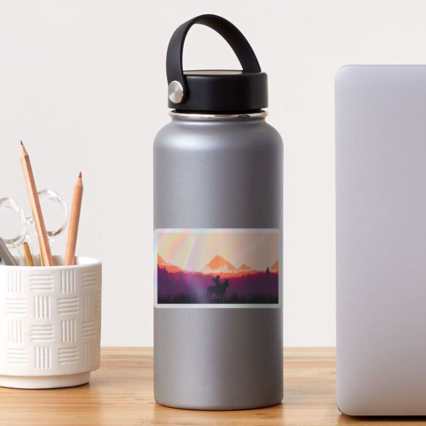 Item preview, Holographic Sticker designed and sold by POSTBADMERCH.