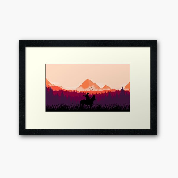 Item preview, Far west sunset designed and sold by POSTBADMERCH.