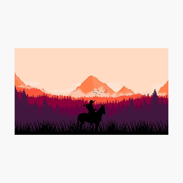 Item preview, Far west sunset designed and sold by POSTBADMERCH.