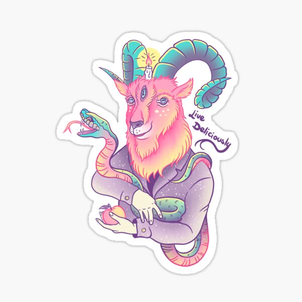 Live Deliciously! Sticker