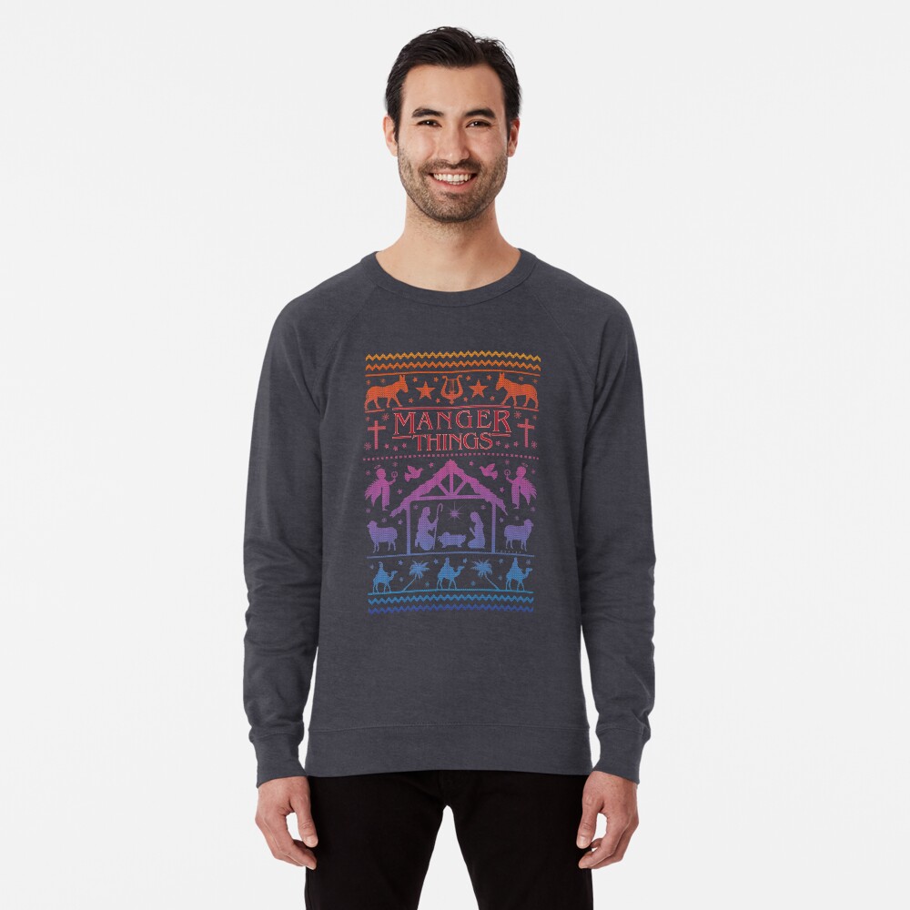 Brooks ugly sweater cheap long sleeve