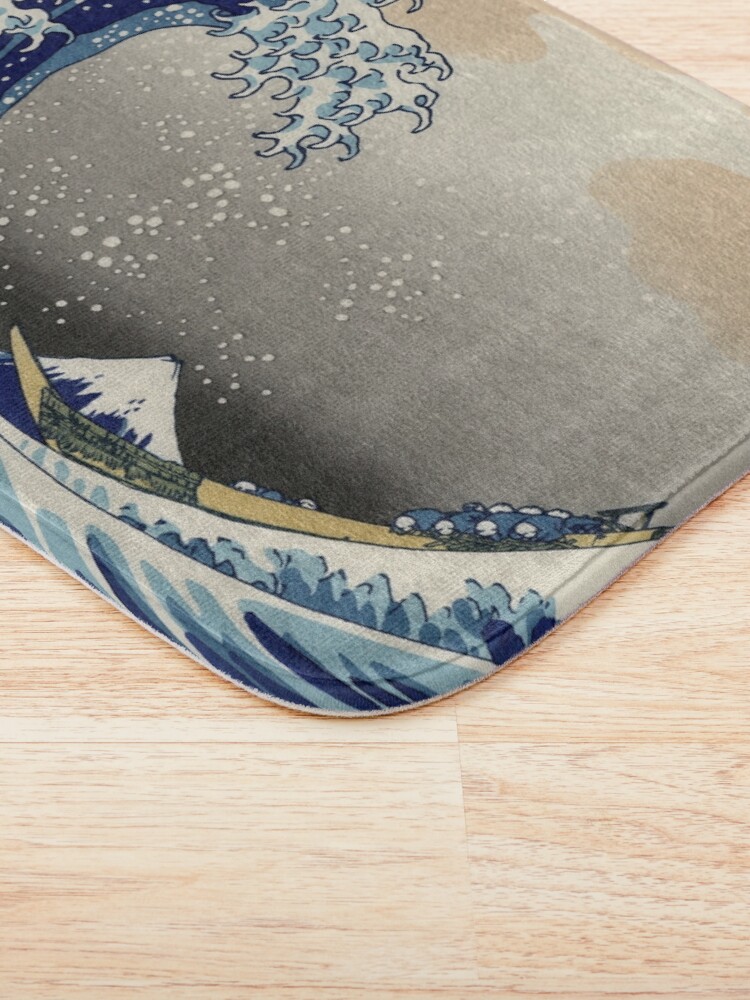 Alternate view of Great Wave Bath Mat