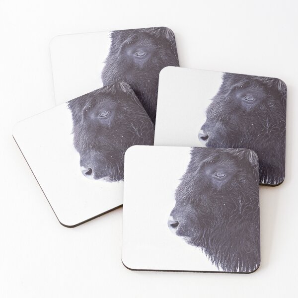Item preview, BLACK BUFFALO PORTRAIT by Monika Strigel designed and sold by SunlightStudios.