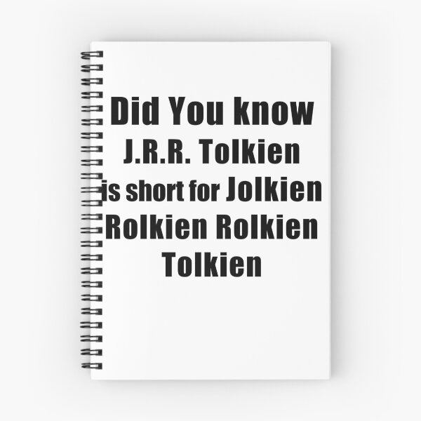 Item preview, J.R.R. Tolkien DID YOU KNOW designed and sold by HangLooseDraft.