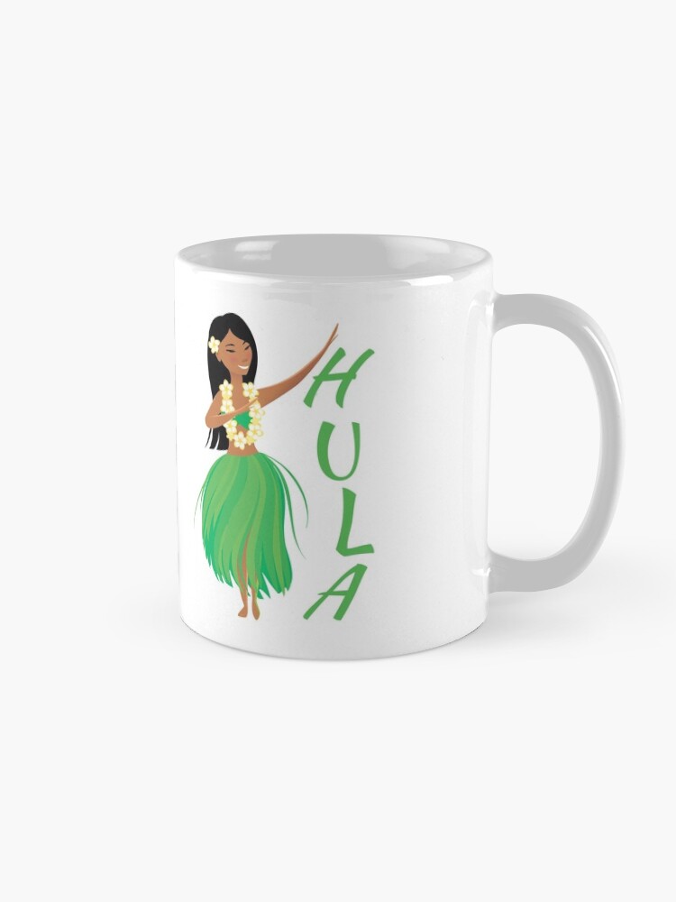 Mug Hula Girl – Tasse Kitsch Et Rétro Avec Danseuse Hawaïenne