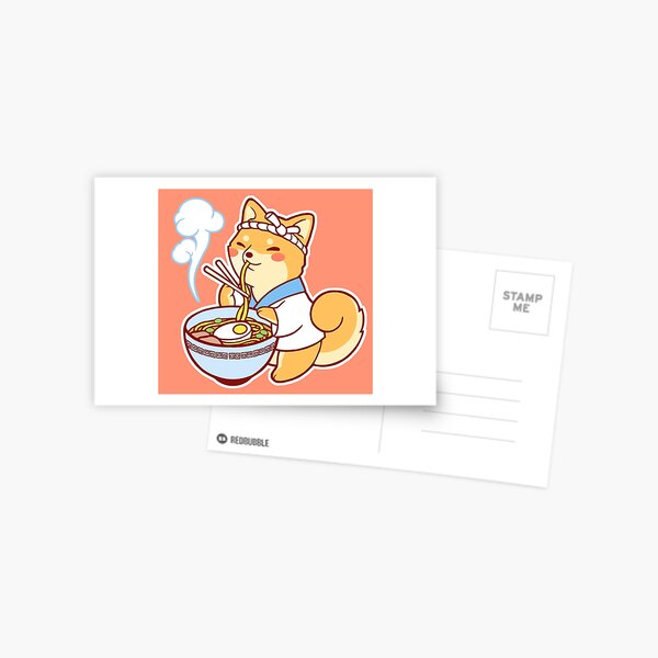 Ramen Shiba Postcard