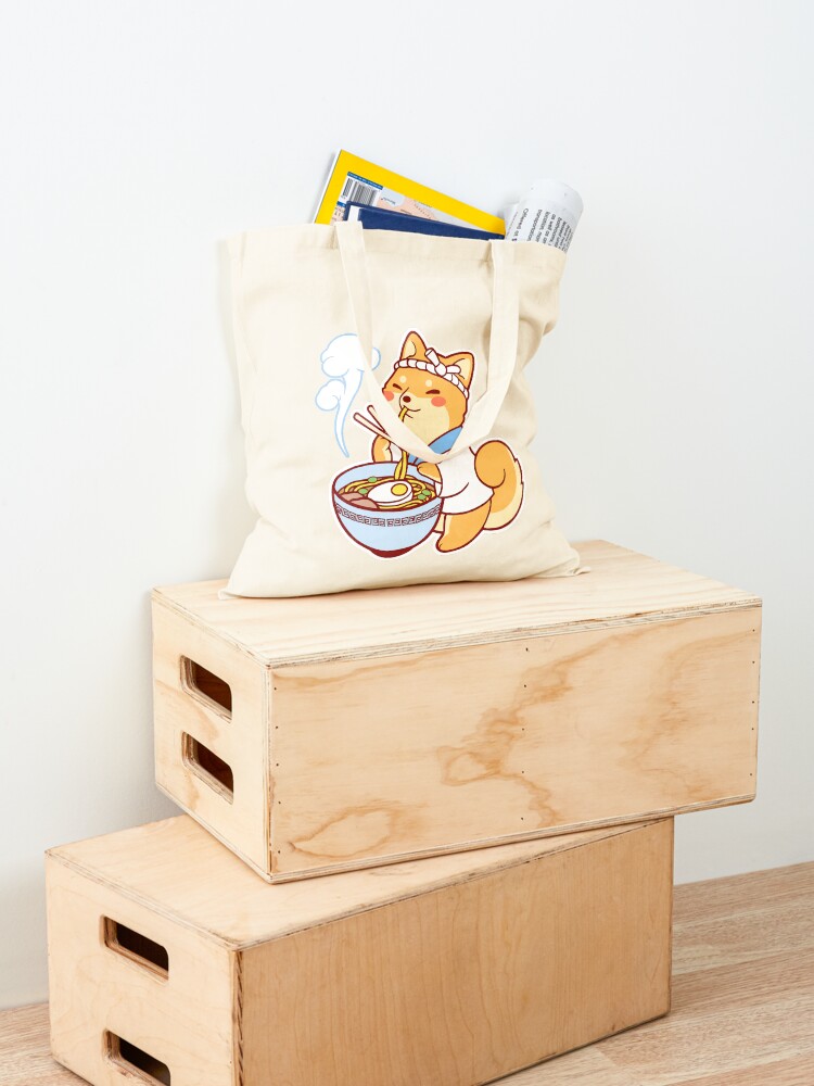 Alternate view of Ramen Shiba Tote Bag