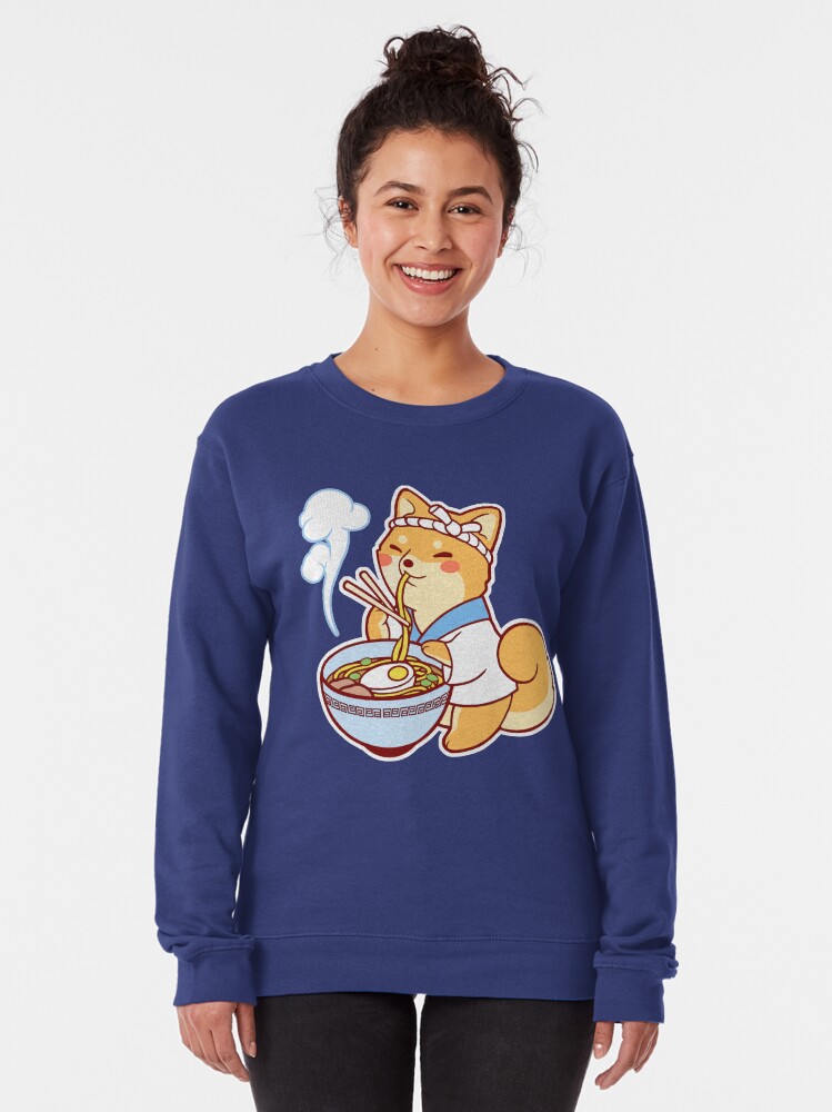 Alternate view of Ramen Shiba Pullover Sweatshirt